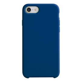 Coque soft touch Bleue marine iPhone 7/8/SE 2020