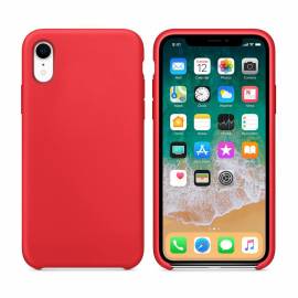 Coque soft touch Rouge iPhone XR