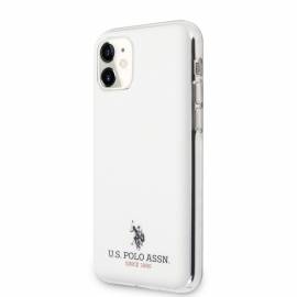 Coque silicone Blanche US Polo® iPhone 11