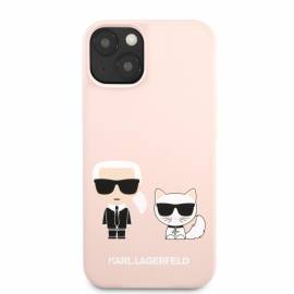 Coque Karl Lagerfeld® & Choupette Rose iPhone 13