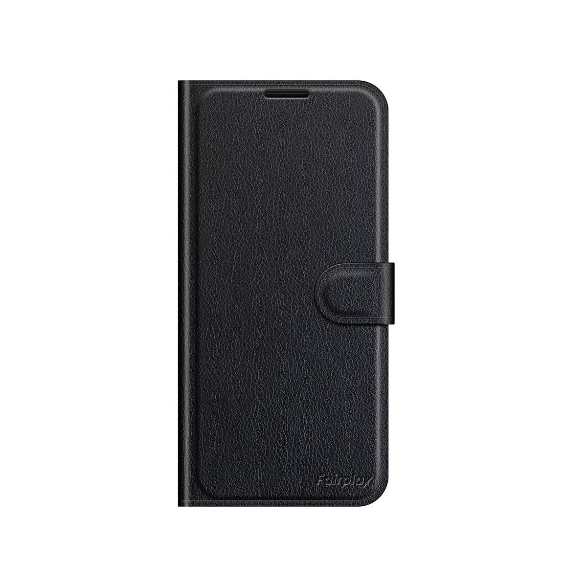 Folio simili cuir noir S22+ Folio simili cuir noir S22+