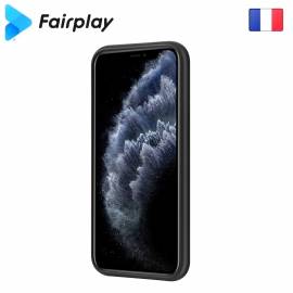 Coque Soft touch Noire Galaxy A03s